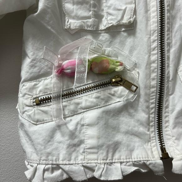 White Denim “candy” jacket 9 months - Picture 4 of 5